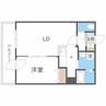 CREA北28条　クレア北28条 1LDKの間取り