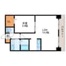 ライブグレース 1LDKの間取り