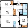 GLACIA N32　グレイシアN32 3LDKの間取り