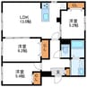 GLACIA N32　グレイシアN32 3LDKの間取り
