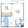 Arc Lord ASABU 　アークロードアサブ 1LDKの間取り