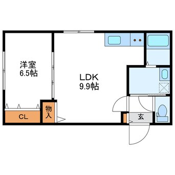 間取図 F/LITE　N37