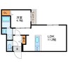 BASE　N33　ベースN33 1LDKの間取り