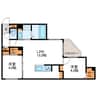 Terrace Sakura　テラスサクラ 2LDKの間取り