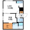 YORI　N22　ヨリエヌ２２ 1LDKの間取り