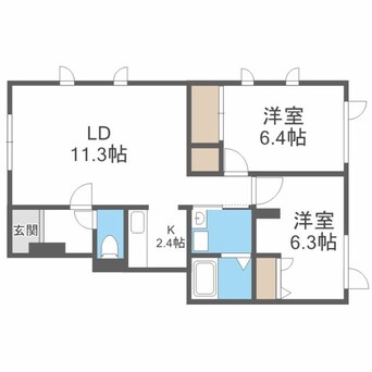 間取図 PLACE桑園　プレイス桑園