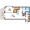 アルファスクエア北11東1 1LDKの間取り