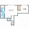 ノーススクエア・J 1LDKの間取り
