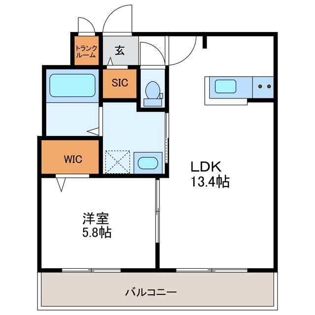 間取り図 ル・ノール桑園
