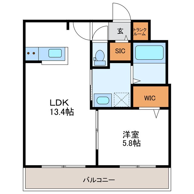 間取り図 ル・ノール桑園