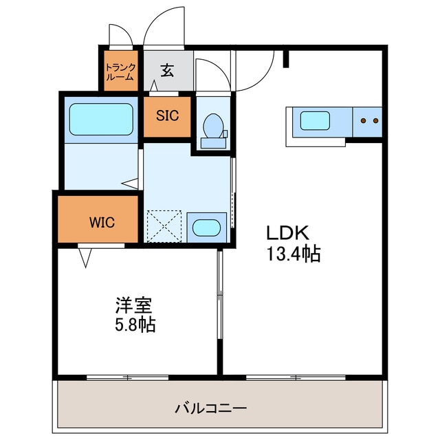 間取り図 ル・ノール桑園
