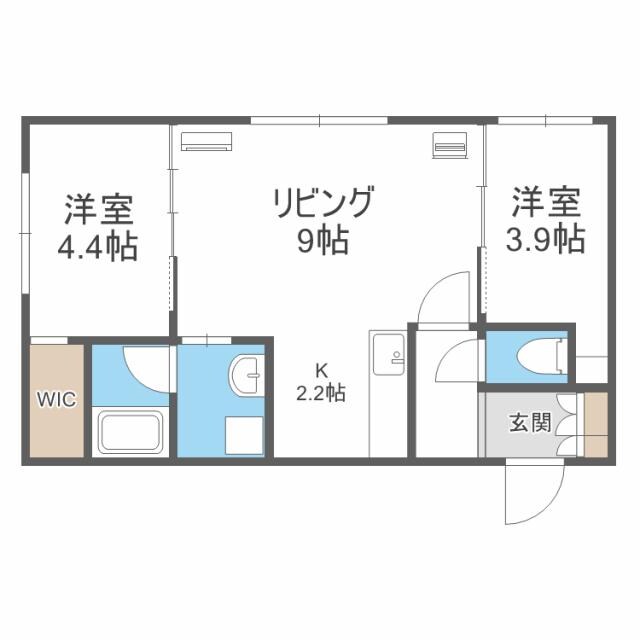 間取り図 メルヴェーユ麻生
