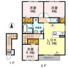 セント　レイ 3LDKの間取り