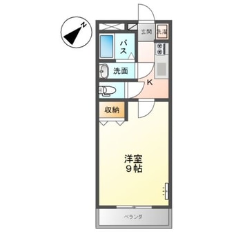 間取図 エポックハシマⅠ