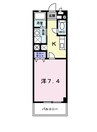 ディリジェント 1Kの間取り