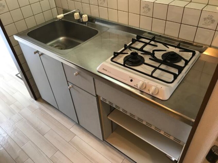 キッチン サンルームあじさい