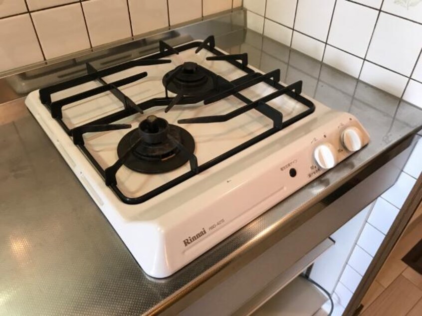 2口コンロ サンルームあじさい