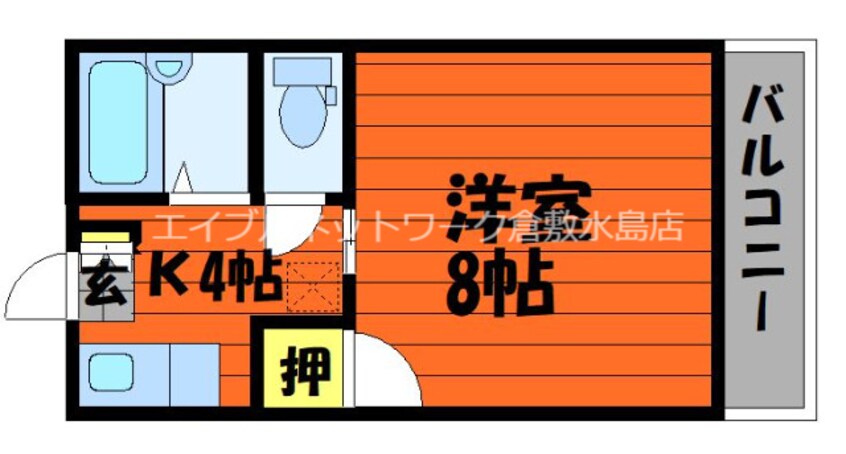 間取図 レジェンドハウスA