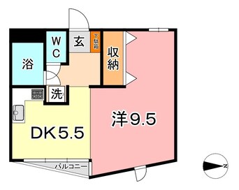 間取図 Rコート