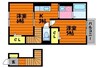 ヴェルデ真壁 2Kの間取り