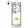 アムールパレスⅡ 1Kの間取り