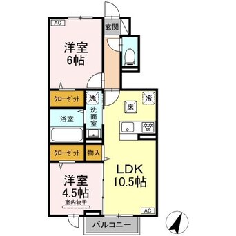 間取図 プラント　Ｃ棟