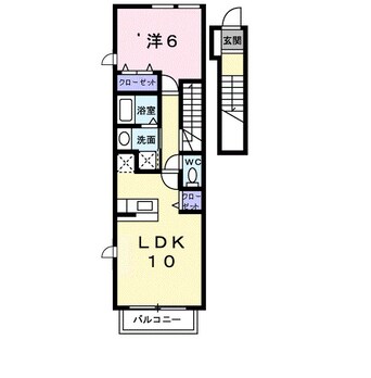 間取図 アパルトマン　リシェス