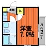 グリーンヒル中庄駅前 1Kの間取り