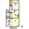 サントピア　井尻野 2DKの間取り