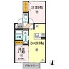 サントピア　井尻野 2DKの間取り