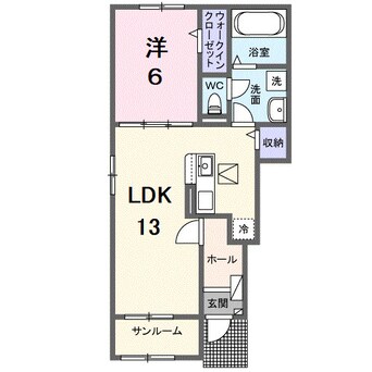 間取図 サザンクロスＡ