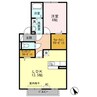 サンクス 1LDKの間取り