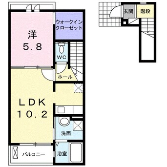 間取図 レスペヘリオスＣ