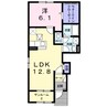 ブリリアント　Ⅱ 1LDKの間取り