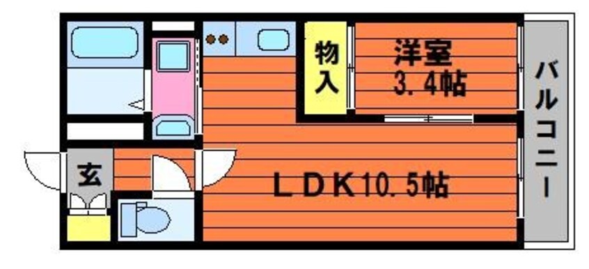 間取図 フォレストコート