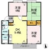 サンビレッジ児島　Ｆ棟 3DKの間取り