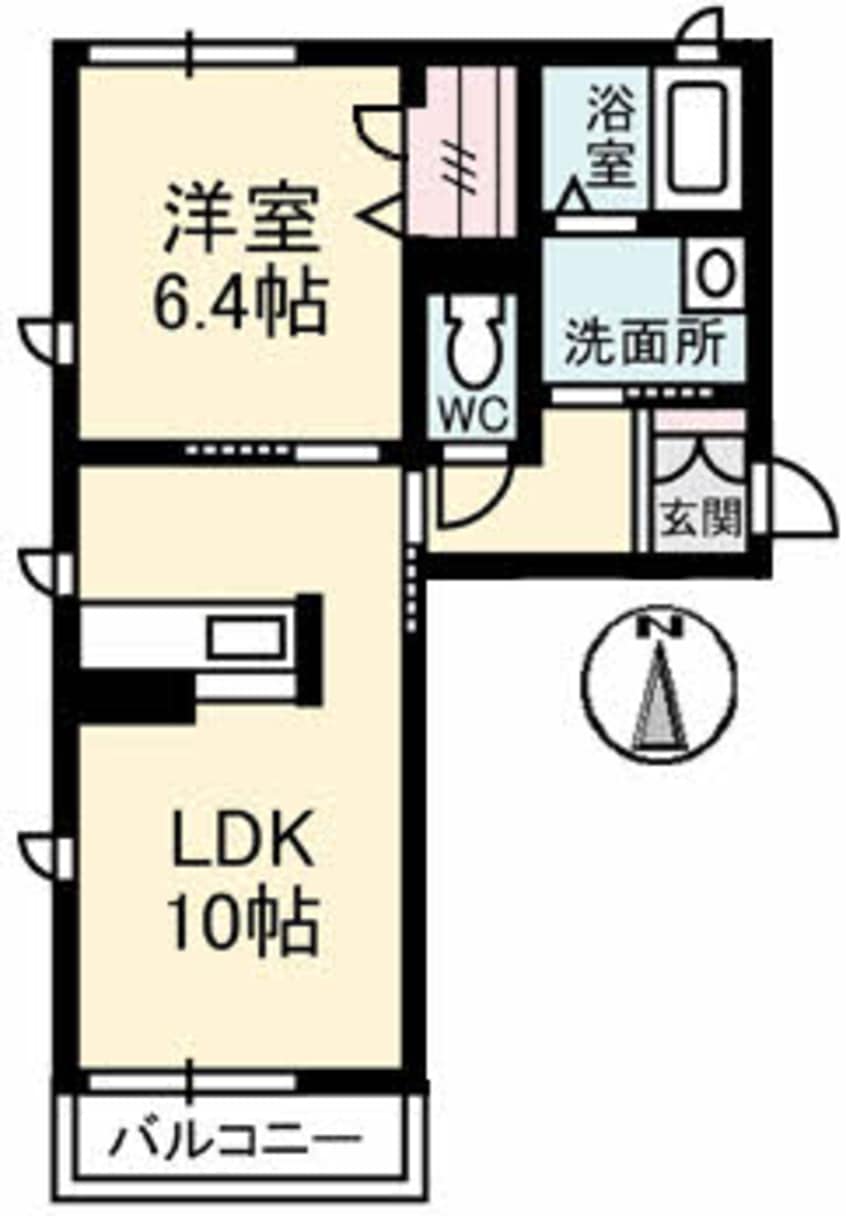 間取図 ファインユニゾン　Ａ棟