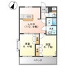 プロニティーＭＡＢＩ 2LDKの間取り