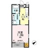 サンライズ　Ｃ棟 1Kの間取り