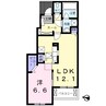 グラドゥアーレＡ 1LDKの間取り