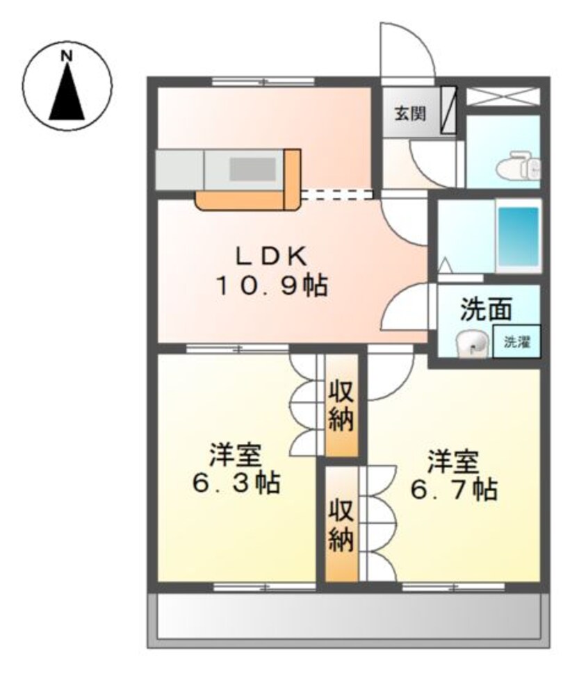 間取図 コートモデリア