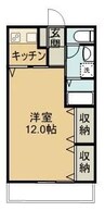 ピュア・レジデンスＡ＆Ａ 1Kの間取り