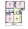 ファインレジデンスＫＮ 3DKの間取り