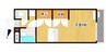 スターマンション新田 1Rの間取り