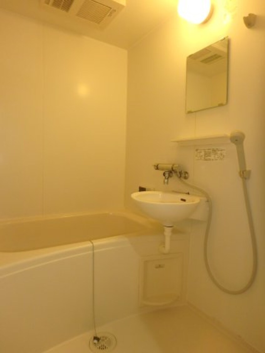 松島　クレストウッド　1R+ロフト　風呂 クレストウッド