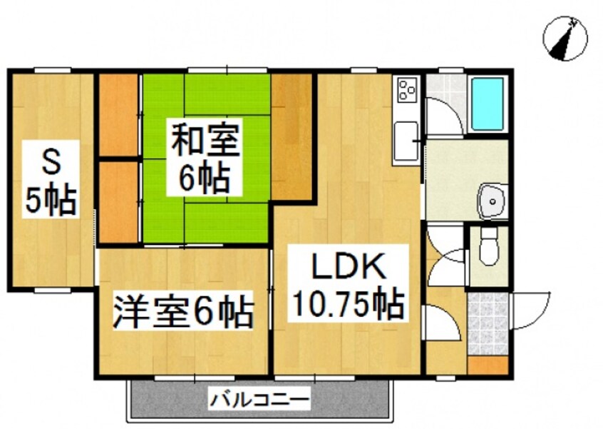 間取図 エスポワール2000