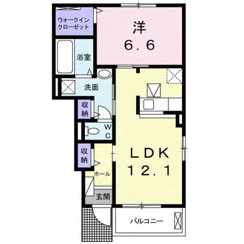 間取図 フューチャーＳＩ　Ⅱ