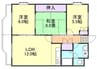 山陽本線（中国）/倉敷駅 徒歩27分 4階 築34年 3LDKの間取り