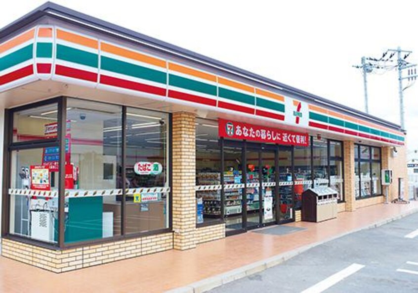 セブンイレブン 倉敷老松3丁目店(コンビニ)まで653m ポレスターブロードシティ倉敷