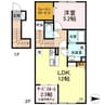 アセーボⅣ 1LDK+Sの間取り